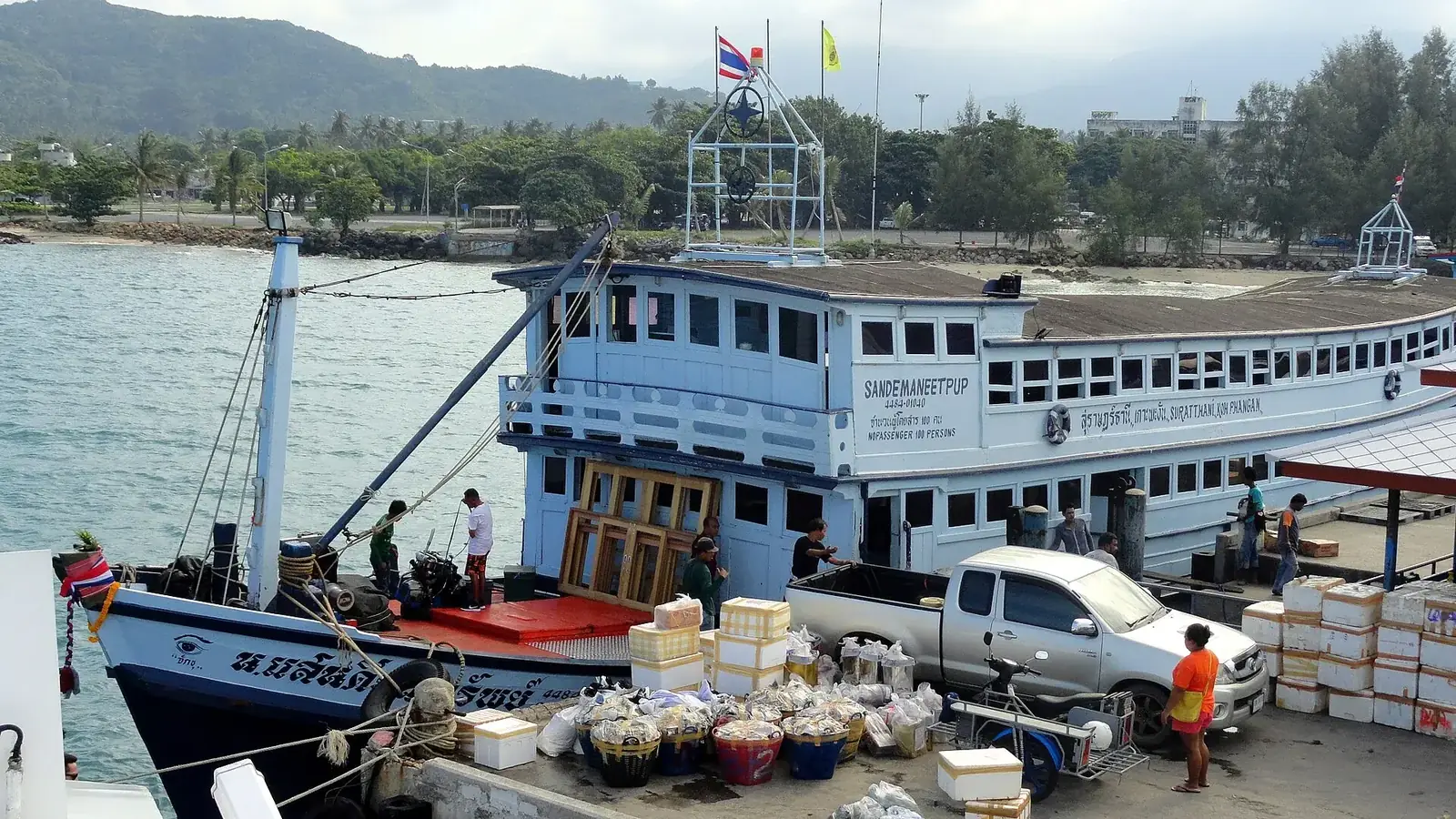 Le ferry entre Koh Samui et Koh Tao, sur le golfe de Thaïlande