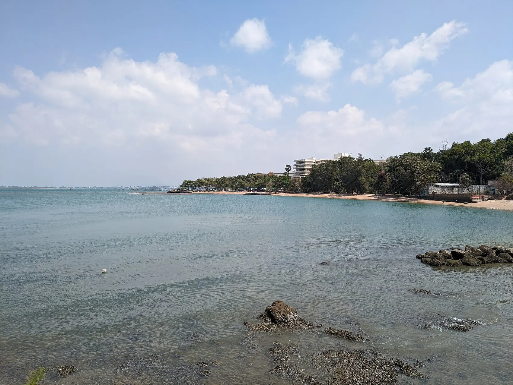 La baie de Pattaya Nord